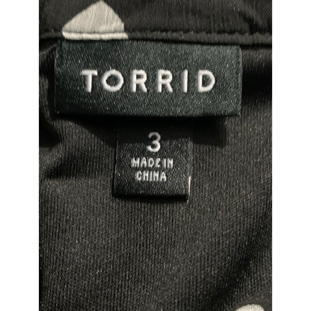torrid Mini Crinkle Chiffon Button Pintuck Dress size 3 x - Picture 8 of 9